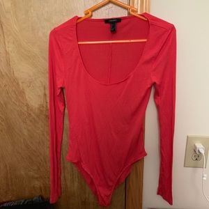 Forever21 long sleeve bodysuit